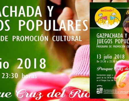 Programa “Barrios Activos” Gazpachada y Juegos Populares