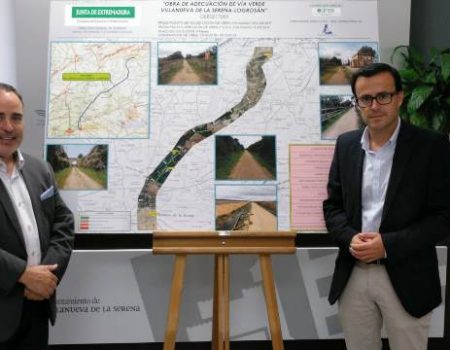 Comienzan las obras de adecuación de los 56 kilómetros de la Vía Verde de las Vegas Altas