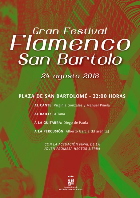 CARTEL FLAMENCO SAN BARTOLO 2018 cdda8