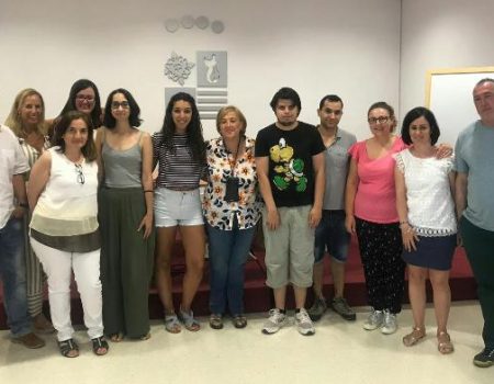 Consuelo León visita la IV Lanzadera de Empleo de Villanueva de la Serena