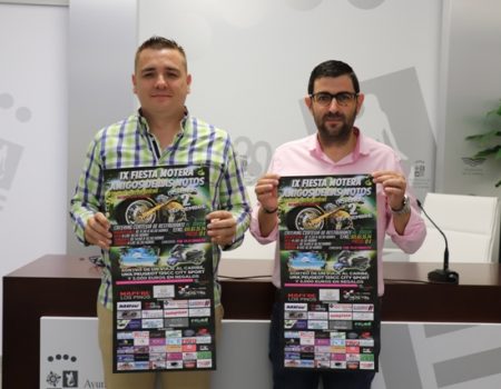 La IX Fiesta Motera “Amigos de las Motos” se celebrará el domingo 2 de septiembre