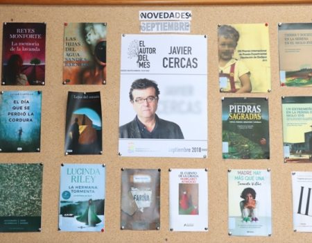 Javier Cercas, autor del mes en la Biblioteca Municipal “Felipe Trigo”