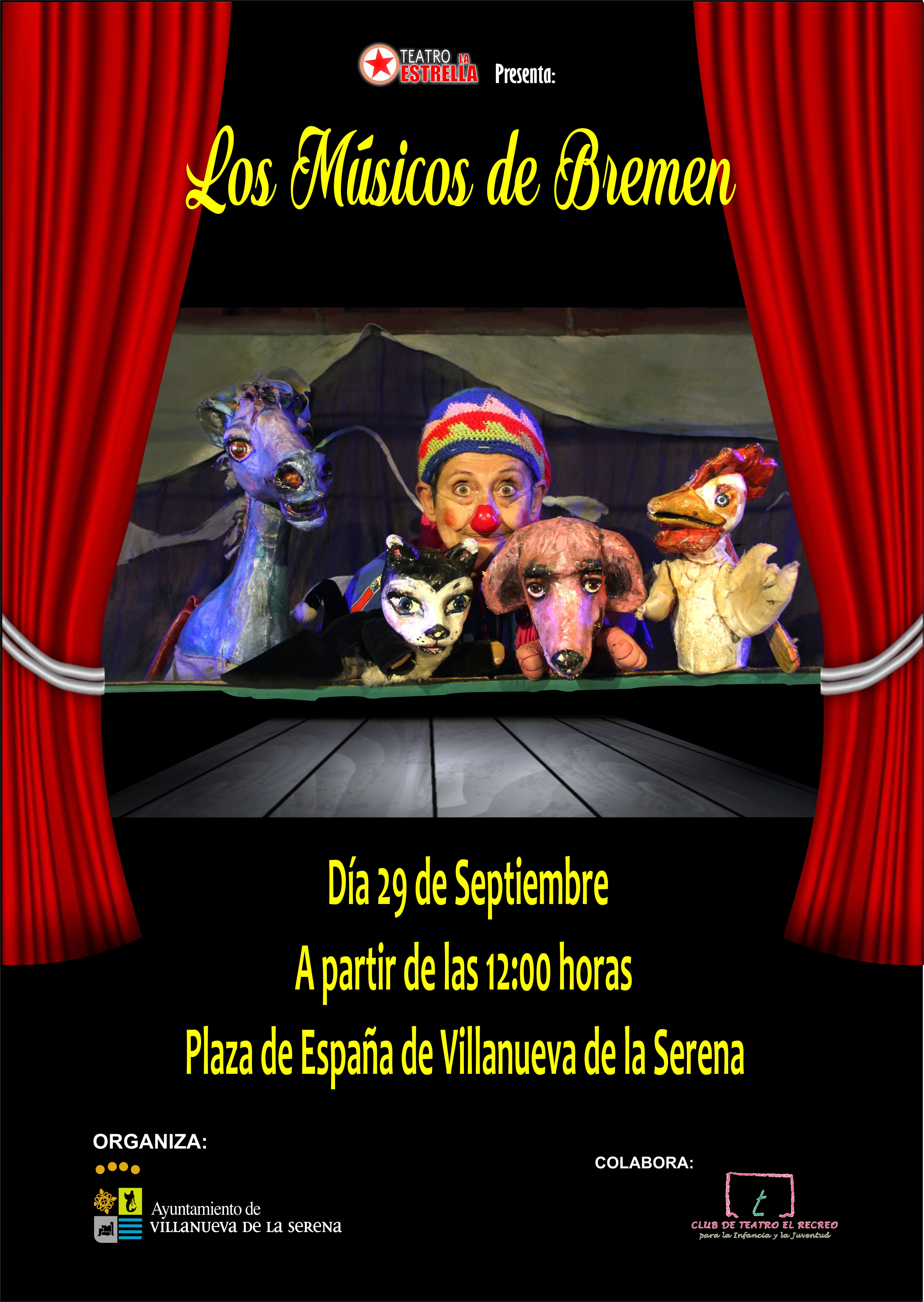 cartel los músicos de bremen d3ebc