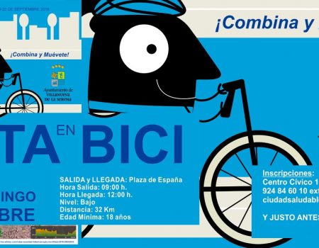 Ruta en bici Semana Europea de la Movilidad.