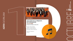 Gala Lírica de la Orquesta de Extremadura.Programa antológico de Zarzuela.