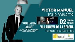 Concierto Víctor Manuel. Presentación nuevo disco “Casi nada está en su sitio”
