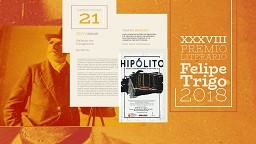 Semana Literaria XXXVIII Felipe Trigo presenta: Hipólito de Eurípides.