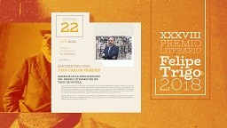 Encuentro con Juan Carlos Vázquez, ganador de la XXXVII Edición del Premio Literario Felipe Trigo de Novela.