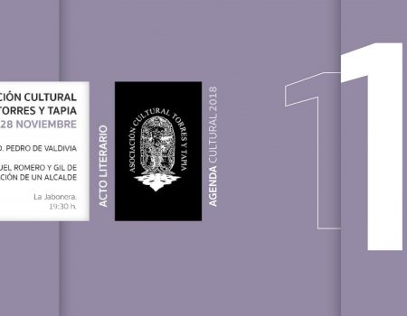 Acto Literario. La Asociación Cultural Torres y Tapia.