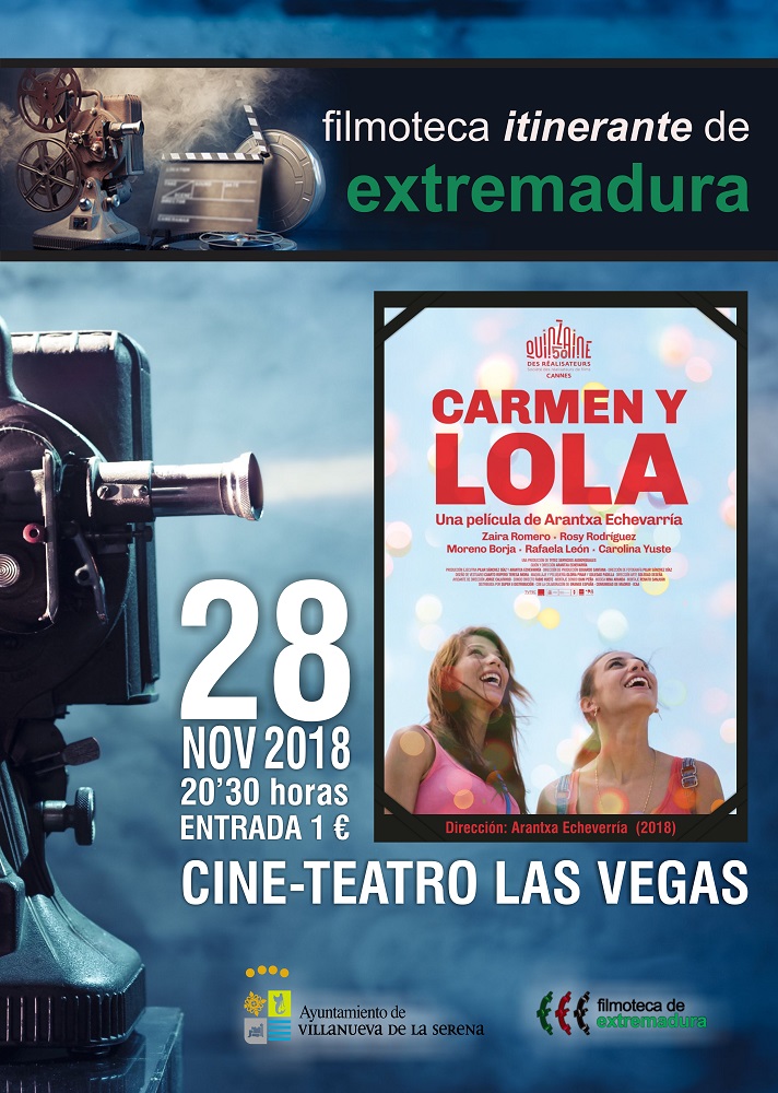 FILMOTECA itinerante de extremadura CARMEN Y LOLA. carmen y lola 7fbf8