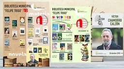 Novedades diciembre en la Biblioteca municipal Felipe Trigo.