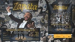 Concierto para “Zapata y Orquesta” con la Orquesta de Extremadura