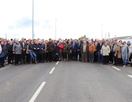 La carretera que une Zurbarán y la N-430 es ya una realidad