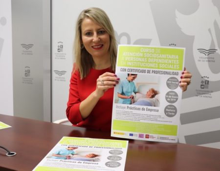 El 14 de enero comenzará el curso de atención sociosanitaria a personas dependientes en instituciones sociales