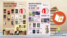 Novedades Enero Biblioteca Municipal “Felipe Trigo”