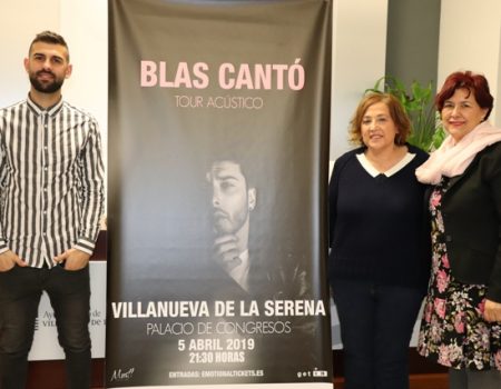 Blas Cantó actuará en el Palacio de Congresos el 5 de abril
