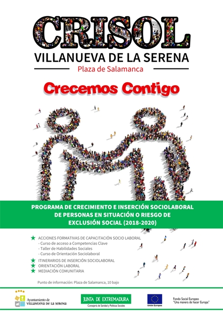 Cartel CRISOL Crecemos contigo 76e03
