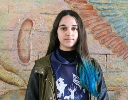 Andrea Gil, alumna del IES Pedro de Valdivia estudiará el próximo año en Canadá