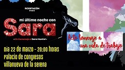 Rodetacón presenta”Mi última noche con Sara” Un homenaje a Sara Montiel