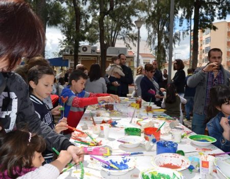 Actos religiosos y diversas actividades en las Fiestas de la Santa Cruz