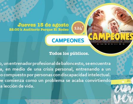 Cine de verano. “CAMPEONES”