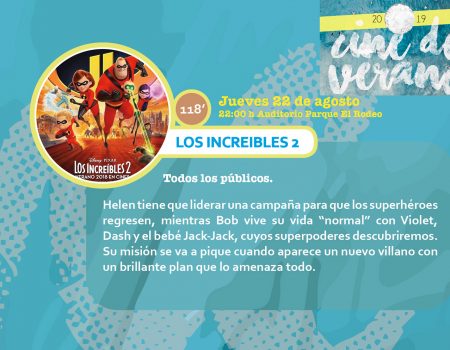 Cine de verano. “Los Increíbles 2”