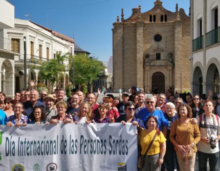 Más de 200 personas sordas reclaman tener las mismas oportunidades que el resto de la sociedad