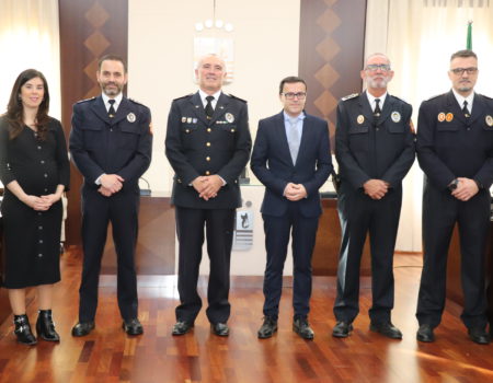 Raúl Díaz Tapia y Juan Pedro Urán González, nuevos subinspectores de la Policía Local