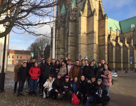 18 alumnos de bachillerato del IES Pedro de Valdivia regresan de su intercambio en Skara, Suecia