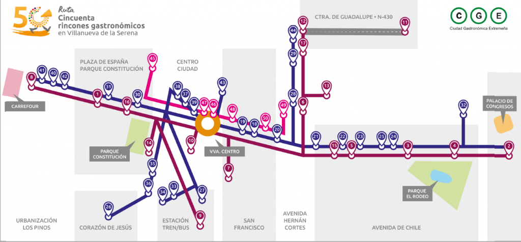mapa-gastronomico-Villanueva-de-la-Serena-ciudad-gastronomica-extremeña-1024x475