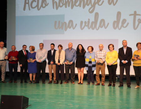 El 27 de marzo, acto homenaje a una vida de trabajo