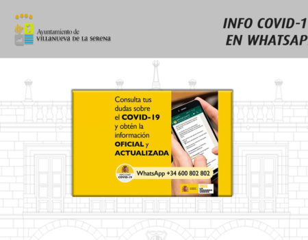 El Gobierno pone en marcha un canal de consulta sobre el COVID-19 a través de WhatsApp