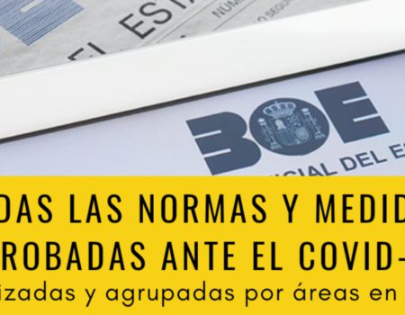 El Real Decreto 15/2020, recoge medidas urgentes complementarias aprobadas por el Gobierno por el #COVID19
