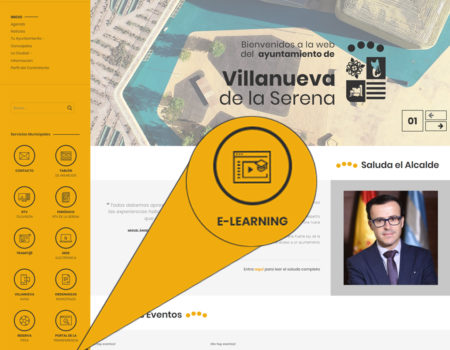 Nace “e-learning” el espacio educativo en competencias digitales del Ayuntamiento de Villanueva de la Serena
