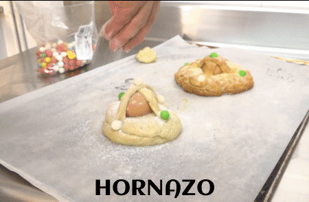 Es tiempo de bollas, hornazos y mangas gitanas