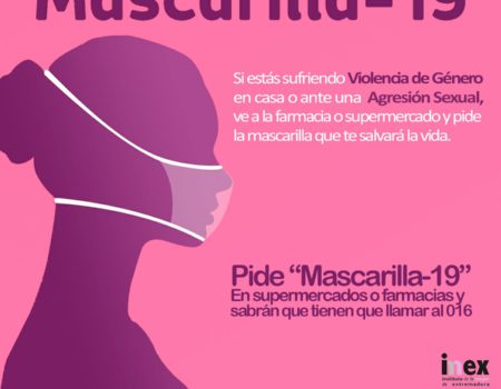 ‘Mascarilla-19’, el código clave para proteger a las mujeres víctimas de la violencia machista