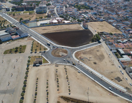 Las obras de Ronda de la Hispanidad estarán concluidas en el plazo aproximado de un mes
