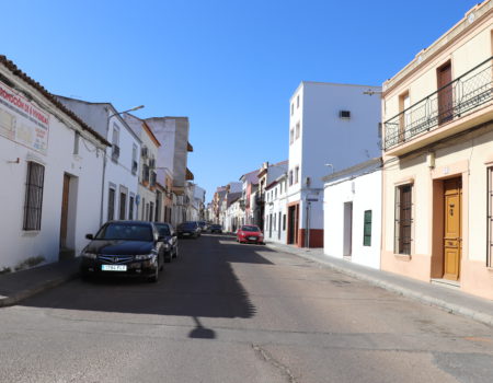 Corte de tráfico en la calle San Miguel el lunes 18