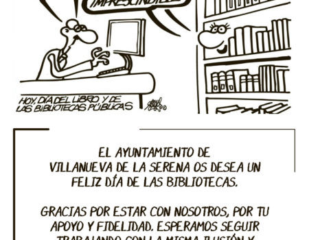 La biblioteca Felipe Trigo se suma al Día de la Biblioteca