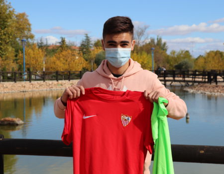 Manuel Jardón “me siento muy ilusionado de que una de las mejores canteras se haya fijado en mí”