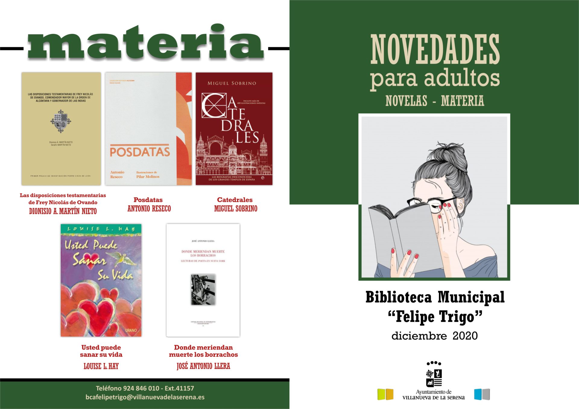 Novedades Adultos Diciembre 2020