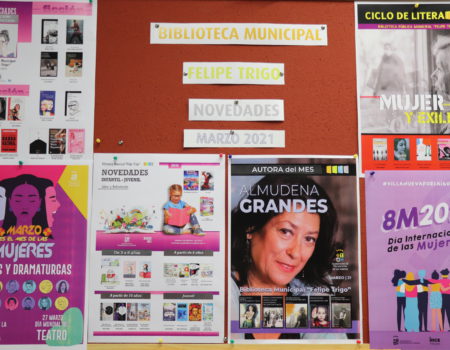 Almudena Grandes, autora del mes de marzo