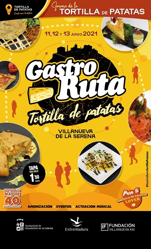 Cartel GastroRuta Tortilla 2021
