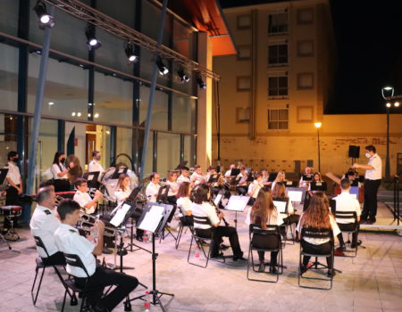 La Banda Municipal de Música retoma sus actuaciones con el concierto de verano
