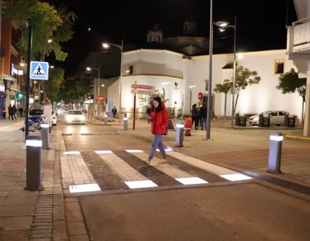 El sistema de pasos de peatones inteligentes, premiado como el proyecto más innovador en el I Congreso Smart City
