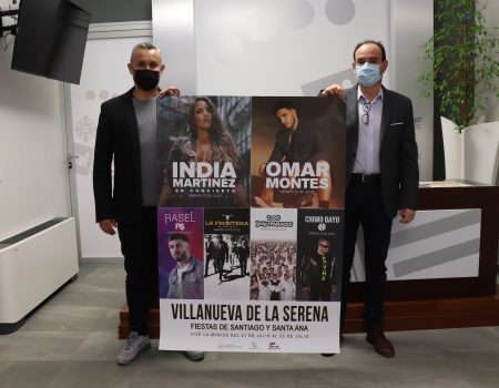 Omar Montes e India Martínez, encabezan el cartel de conciertos de las fiestas de Santiago y Santa Ana 2022