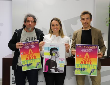 El instituto Puerta de la Serena organiza la exposición y gala solidaria “Volc-art con La Palma”