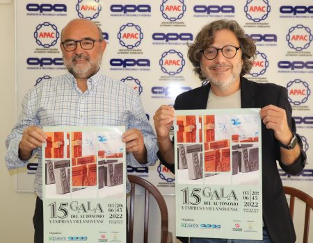 El 3 de junio se celebrará la XV Gala del Autónomo y Empresa Villanovense