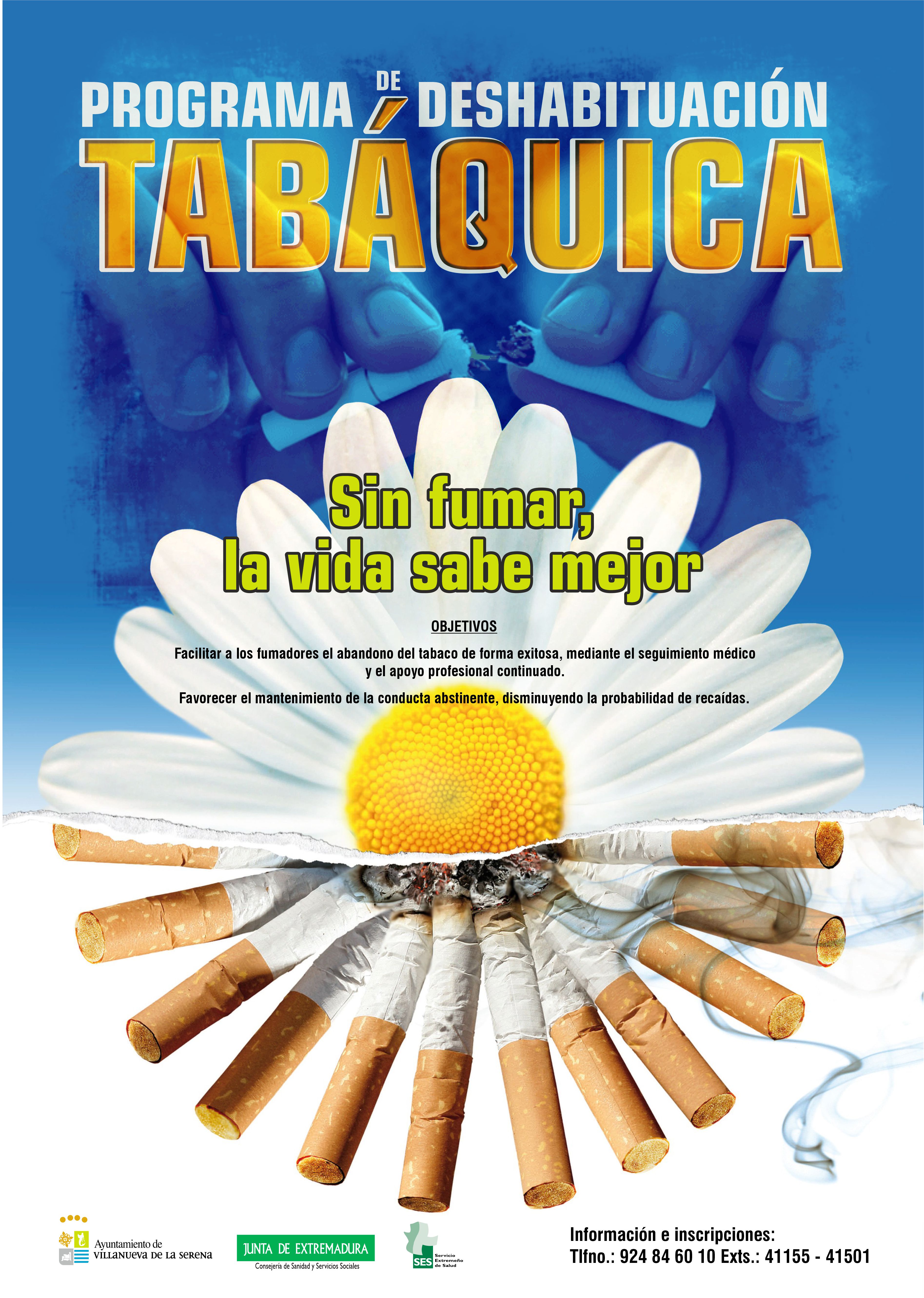 Programa de Deshabituación Tabáquica 2021 CARTEL