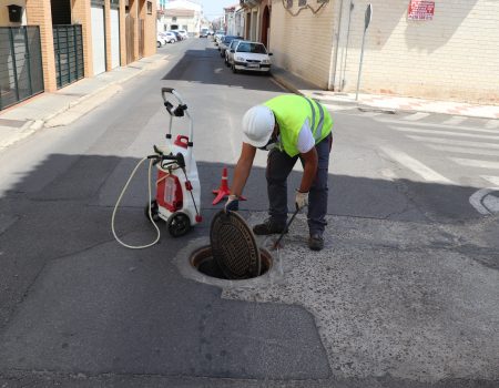 Se llevan a cabo tratamientos intensivos de desinsectación en todo el municipio